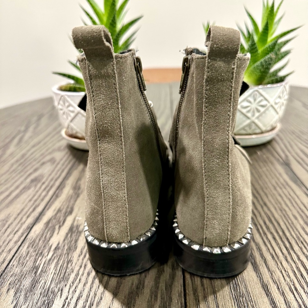 Topshop Ankle Boots Gray Size 7 - Picture 4 of 9